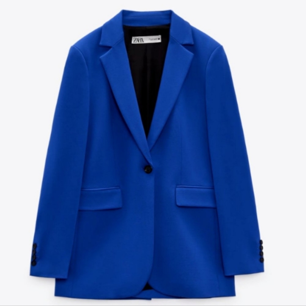 Zara 2 pcs Fitted blazer with pocket + Skirt - Picture 10 of 14